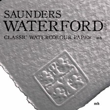 Saunders waterford watercolour paper sheets 100% cotton artists 190 300 640gsm