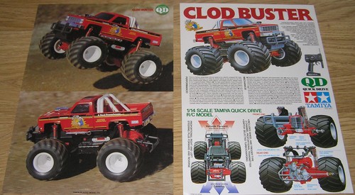 Tamiya clod buster poster - buster,