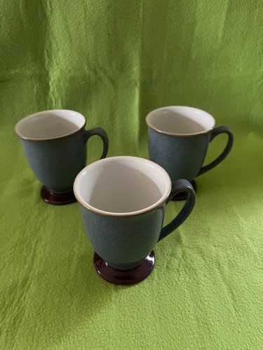 Denby mugs blue grey - , with