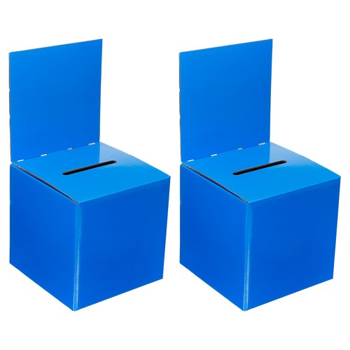 2pcs ballot box raffle - box,