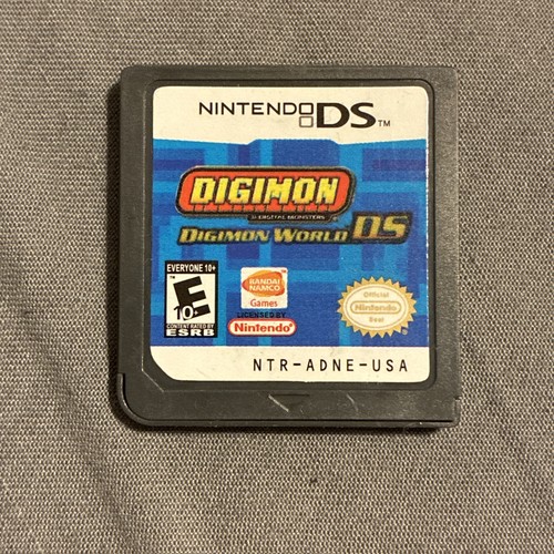 Digimon world game tested - world, ds