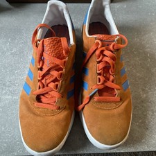 Rare Adidas Trimm Trab Orange In Need Of Repair Original Laces UK 9
