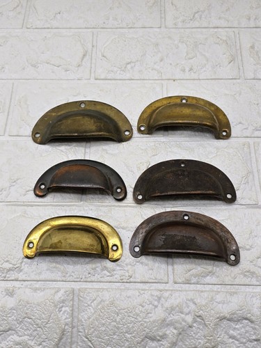 Small job lot antique brass - job,