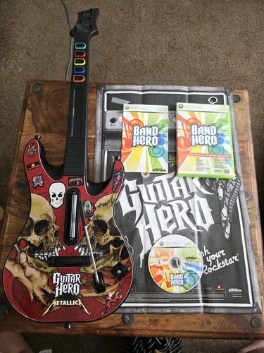 Guitar hero xbox - guitar, metallica