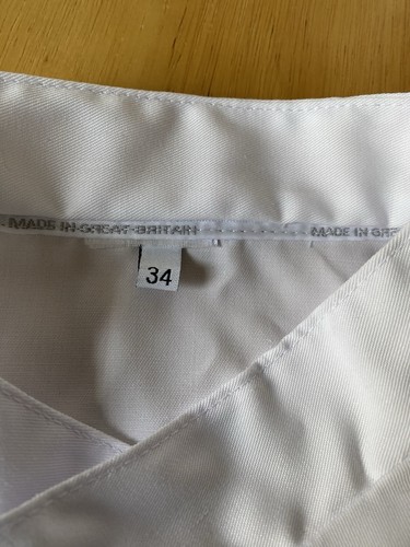 Short sleeve chefs jacket - chefs, size