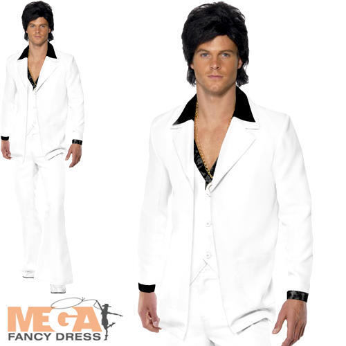 White suit mens - white,