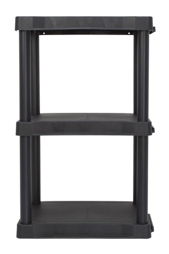 Shelf plastic shelving unit - plastic,