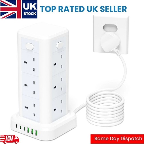 Tower extension lead - extension, socket
