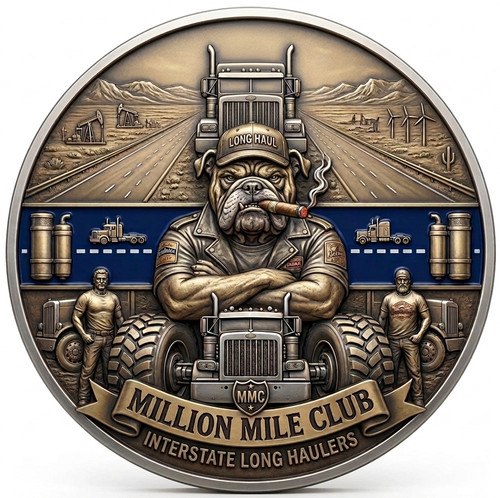 Long haul trucker - long, mile