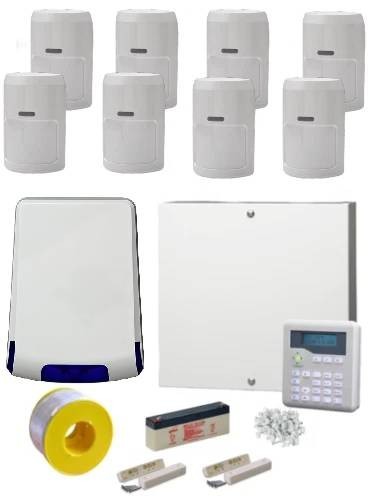 Wired intruder burglar alarm - burglar,