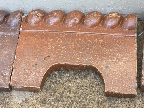 Rope top edge tiles victorian - rope,