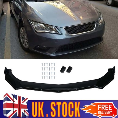 Gloss front bumper lip - bumper,