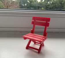 Sylvanian Families Garden Patio Set / Saloon Car REPLACEMENT SPARE Fold-up Chair