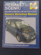 Renault Scenic haynes car