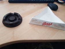 2x Vintage Bass Ash Trays