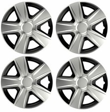 4x Wheel Trims Hub Caps 15" Covers fits Dacia Sandero