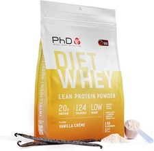 PhD Nutrition Diet Whey Lean Protein Powder | Vanilla Crème Whey Protein Powde