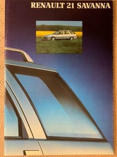 Renault 21 Savanna Range UK