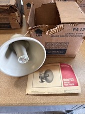 Rare Early Vintage EV Electro Voice PA12  Horn Speaker NOS