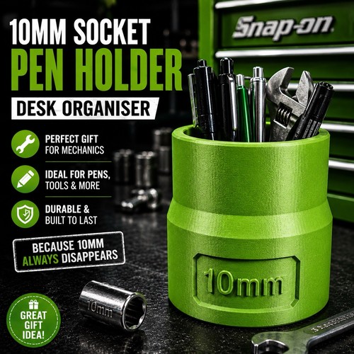 10mm socket pen holder - pen,