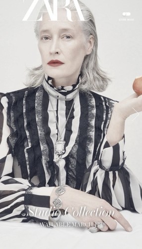 Zara limited edition silk