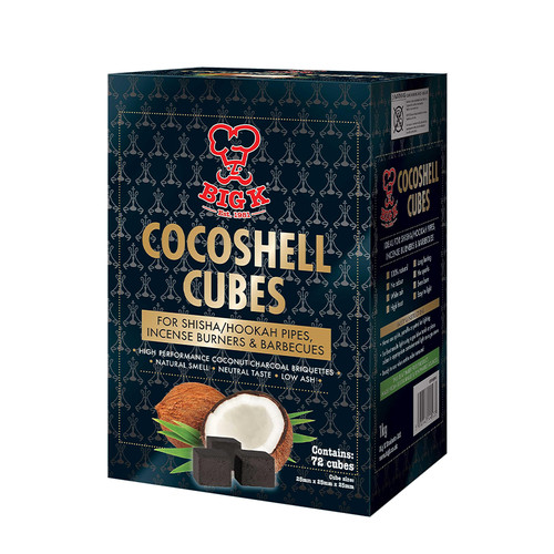 Big charcoal briquettes - k,