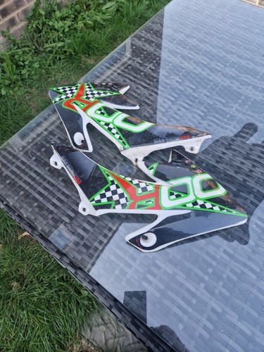 Dirt bike side plastics - dirt,