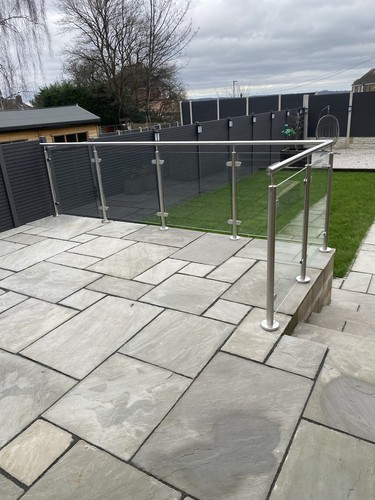 Stainless steel and - stainless, glass