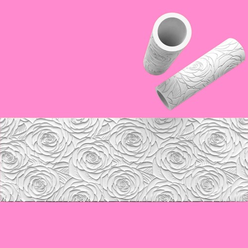 Rose pattern textured - textured, rolling