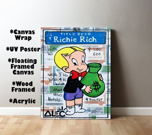 Alec monopoly money bag - money, art