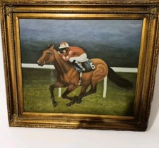 Rock of Gibralter  Oil on Canvas Irish Art 