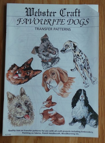 Vintage iron transfers dogs - iron,