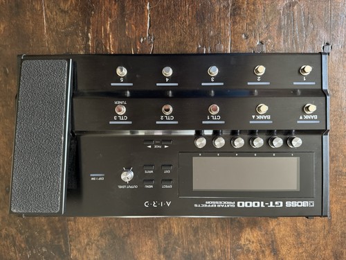 Boss 1000 guitar effects - gt-1000,