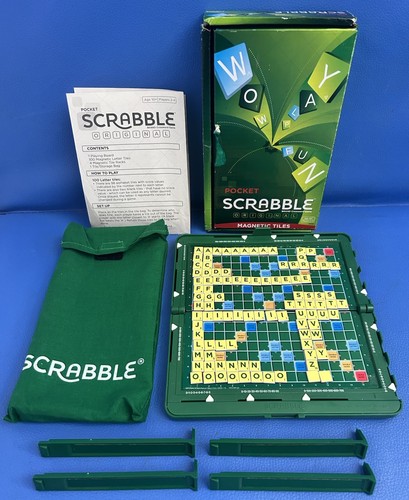 Mattel pocket scrabble travel - pocket,