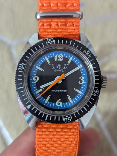 Vintage watch german diver - watch,