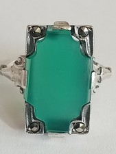 Art Deco sterling silver