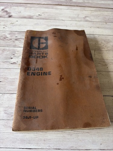 Vintage caterpillar d348 - caterpillar,