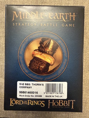 Hobbit thorin s company - gw,