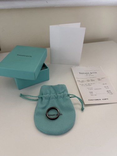 Tiffany titanium ring - titanium,