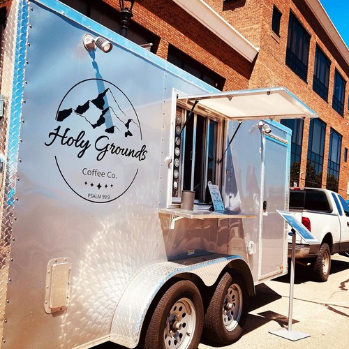 Silver mobile coffee - mobile, food