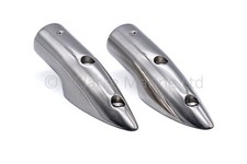 Boat handrail rail end