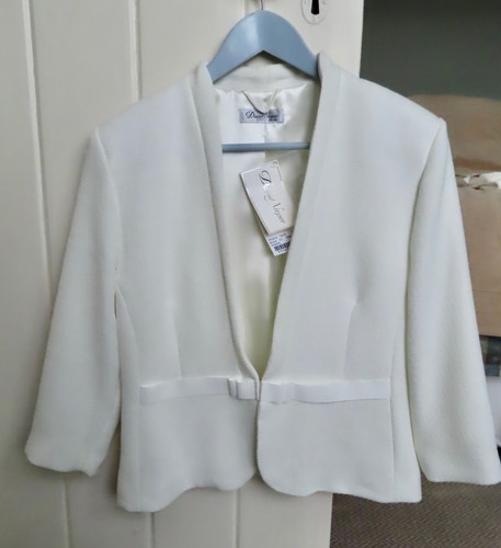Bnwt ivory jacket david - jacket.,