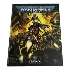 Warhammer 40K Codex 9th Edition Orcs Rulebook Hardback Book NO DIGITAL CODE