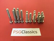 Yamaha DT100 DT125 DT175 Twin Shock Stainless Engine Covers Allen Screws Bolts