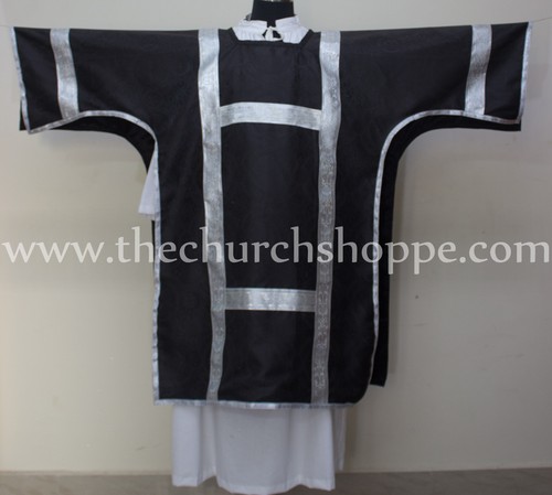 Dalmatic black vestment - dalmatic,