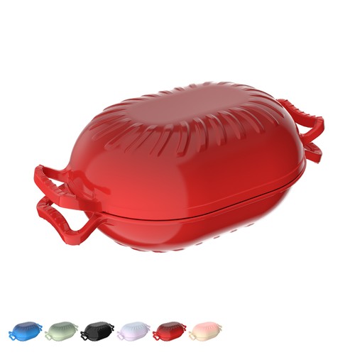 Enamelled cast iron dutch - cast,