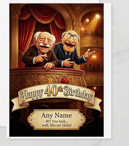Statler and waldorf birthday - and,