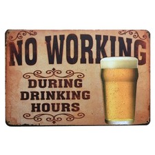  Vintage Decorative Signs Tin Metal Iron Sign Painting For Wall Home Bar Coffee