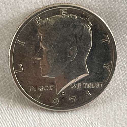 1971 kennedy half dollar usa - 1971,