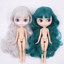 Blythe Doll White 30cm Skin Blush Cheeks Jointed Body Colour Hair  Princess Gift